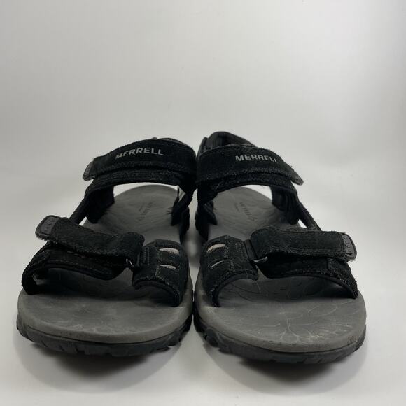 Merrell Moab Active Sandals Mens Size 12 Black Suede Strappy Hiking Water main image 5